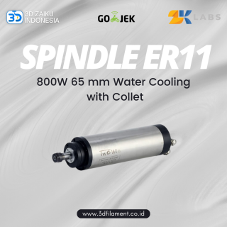 Zaiku CNC Spindle Motor 800W ER11 65 mm Water Cooling with Collet